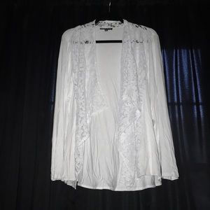 Light white cardigan